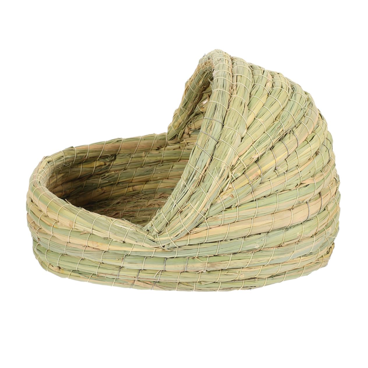 Abaodam Nido de Puesta Tejido de Paja para Gallinas y Palomas Beige | Rustic Woven, Fácil Mantenimiento, Uso en Granjas Pequeñas y Patios, Formato Grande