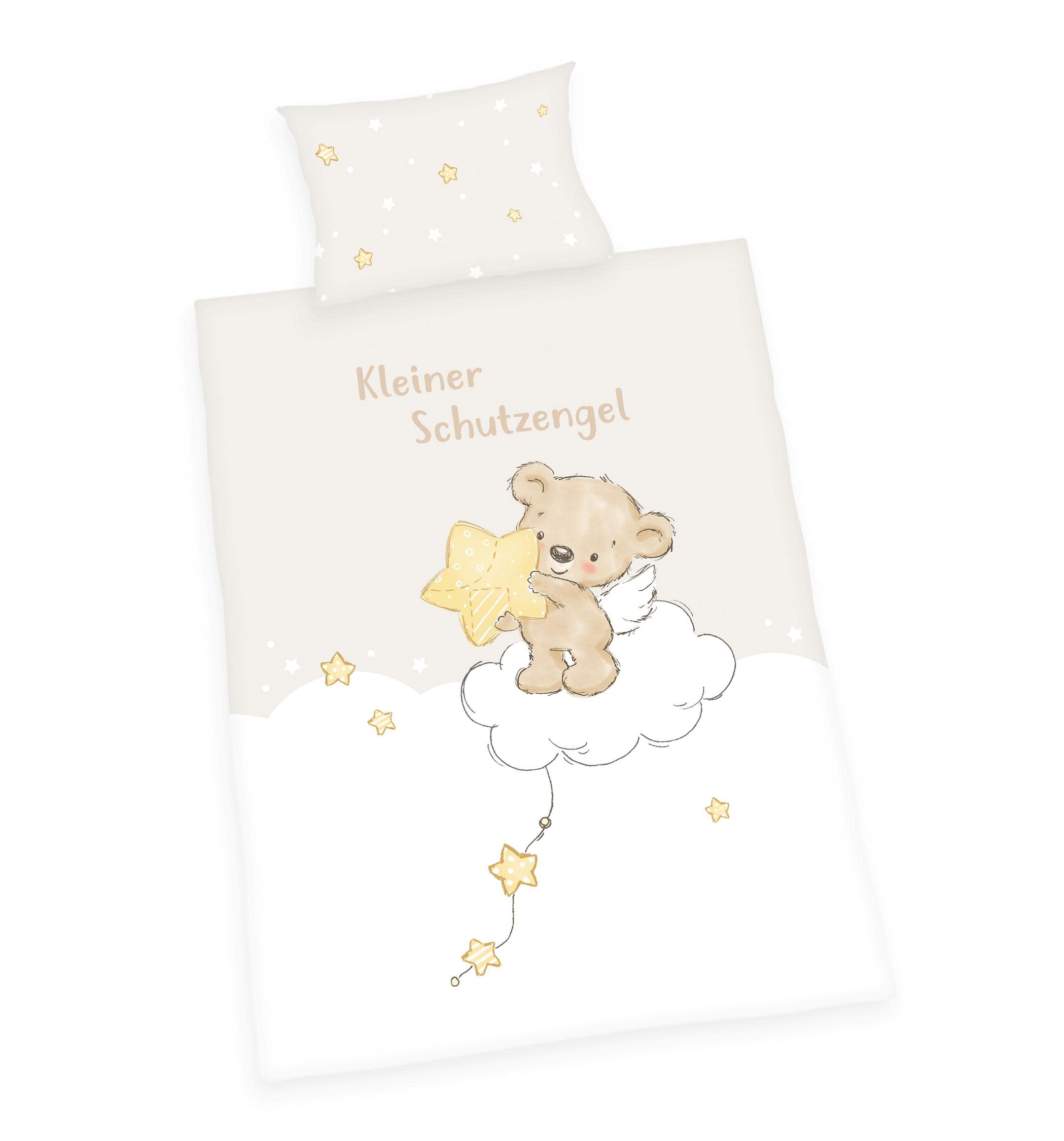 Set Biancheria Letto Bambini 100x135 Cm - Copripiumino E Federa Con Motivo Orsetto In Cotone Öko-Tex - Foto 10