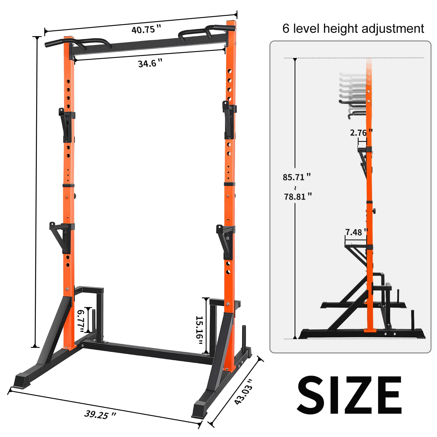 Snapklik.com : CANPA Multifunction Power Rack