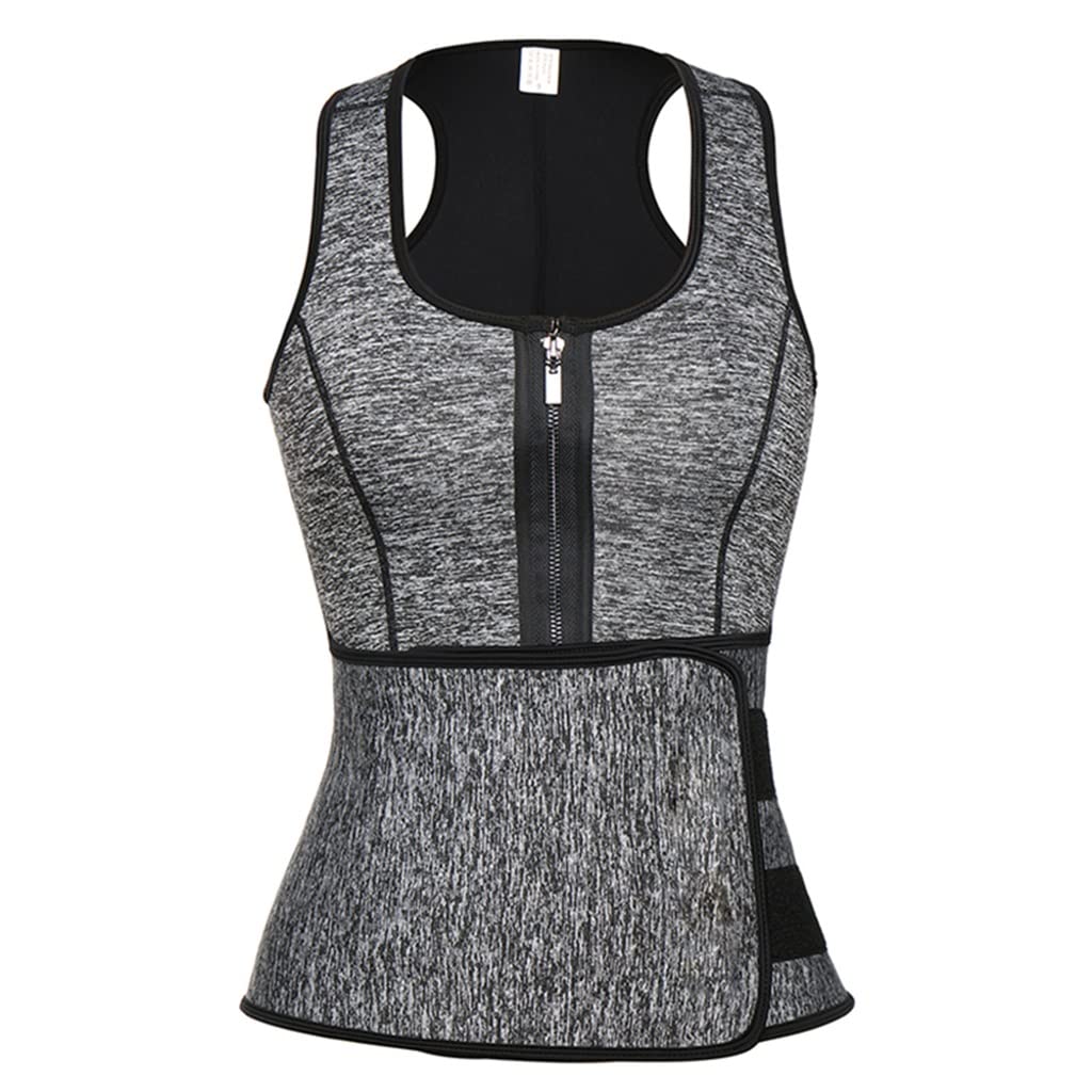 Cintura ortopedica da donna Correttore posturale regolabile da donna Cinghia di sostegno per la schiena Spalla lombare Vita Colonna vertebrale Rel (Color : Gray Size : L code) (Gray S code) decorate