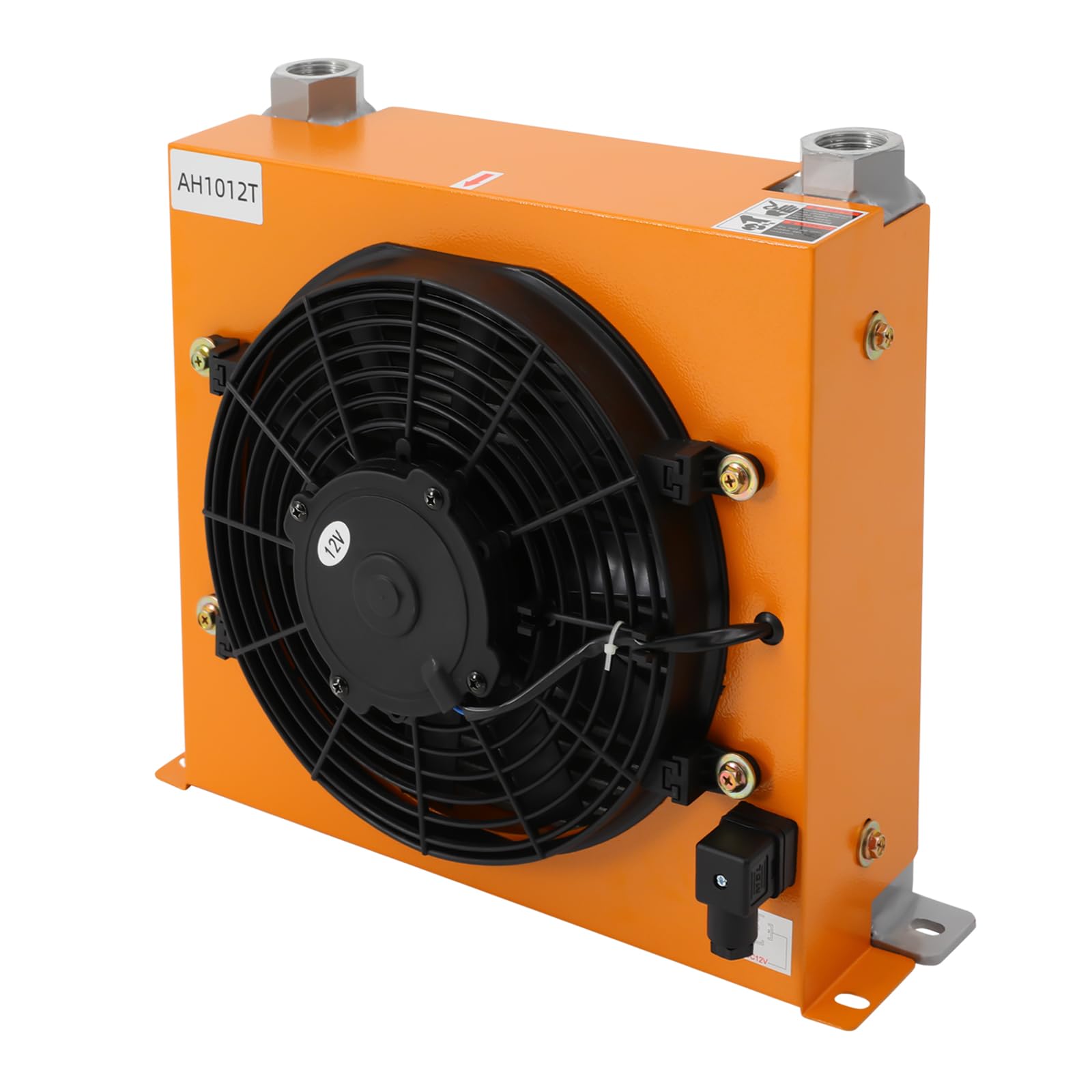 Enfriador de aire hidráulico de 120 W, rendimiento de refrigeración 6000 kcal/h, caudal de líquido 100L/min, enfriador de aceite refrigerado por aire para maquinaria agrícola, excavadoras