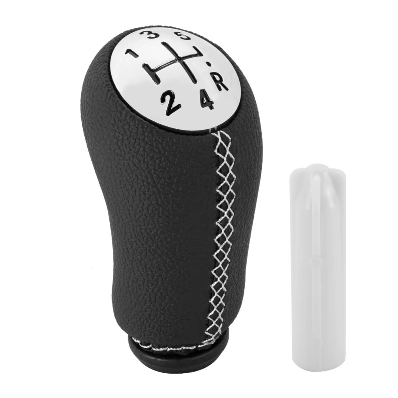 TRGDFDAA Spare Parts Compatible with for Megane II 2002 2003 2004 2005 2006 2007 2008 2009 5 for Speed Gear Shift Knob Automotive Components