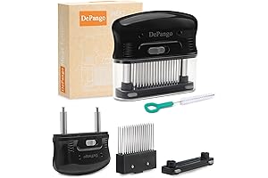 Stainless Steel Meat Tenderizer with 48 Blades