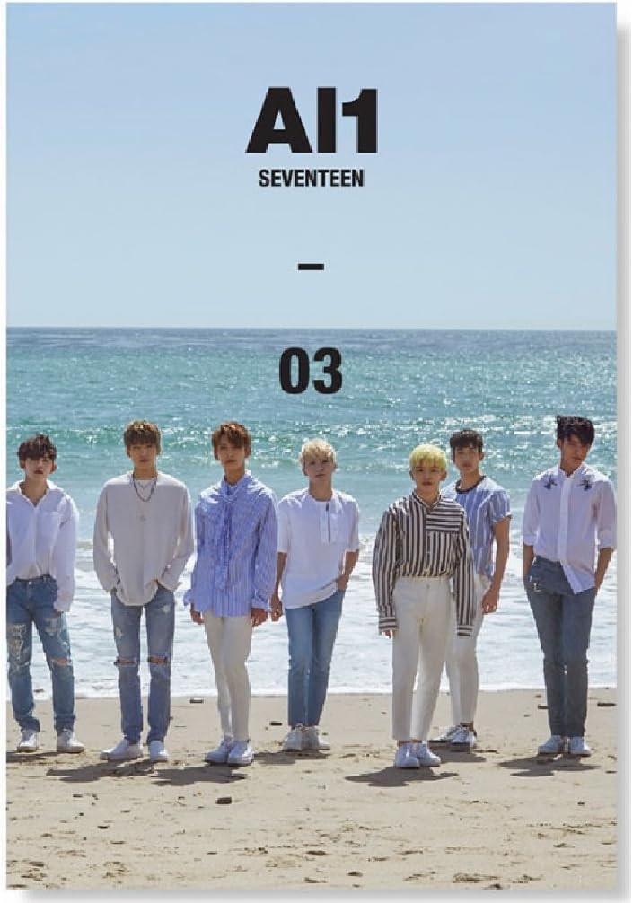 Buy Seventeen Al1 Ver 2 Al1 3 4th Mini Album Cd Photobook Official Group Folded Poster Extra Gift Sticker And Photocard Set Online In Poland B071f8lpv3