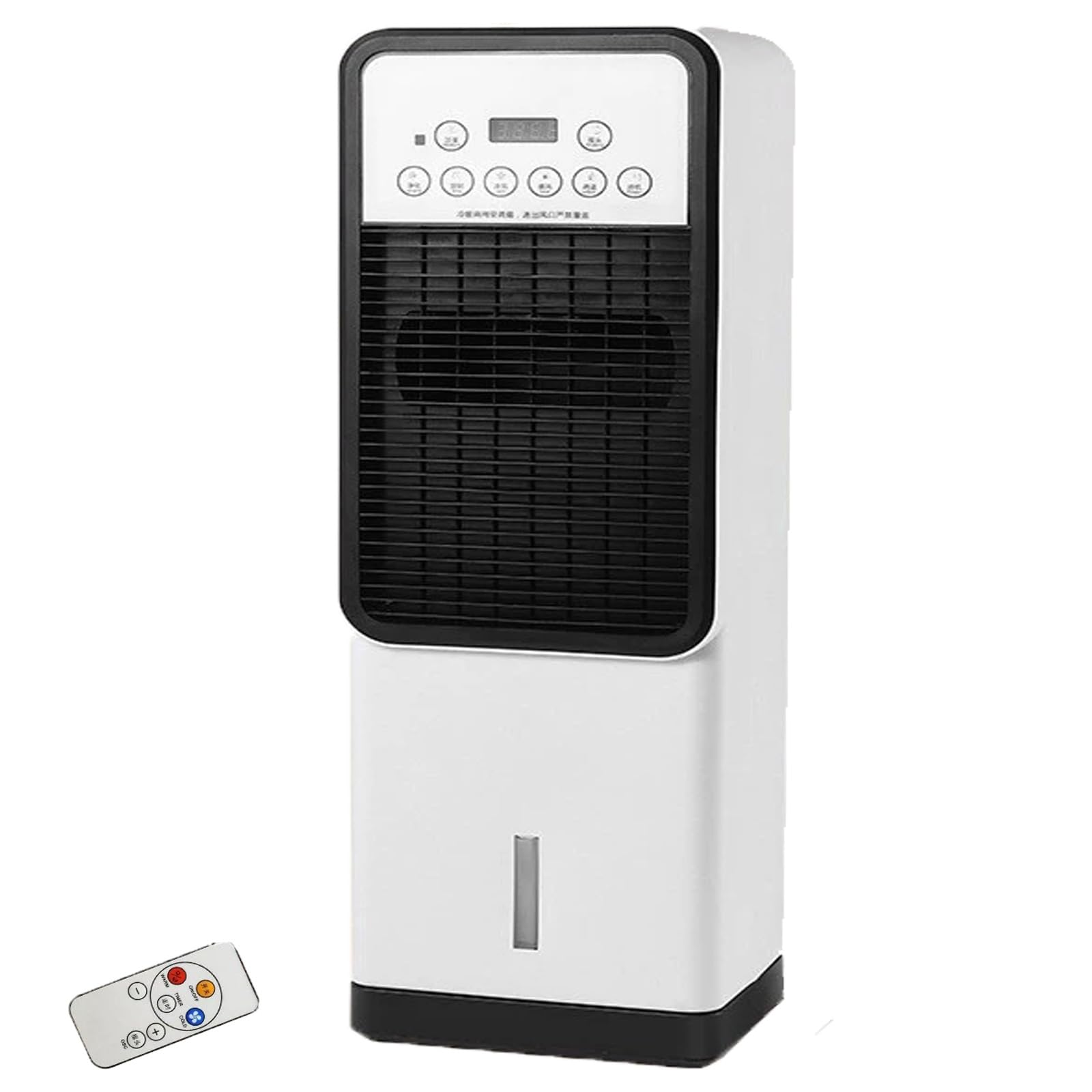 3 Speeds Swamp Cooler, 8H Timer 28in Evaporative Air Cooler with Remote, 0.77 Gal Water Tank for Home 110° Oscillatin