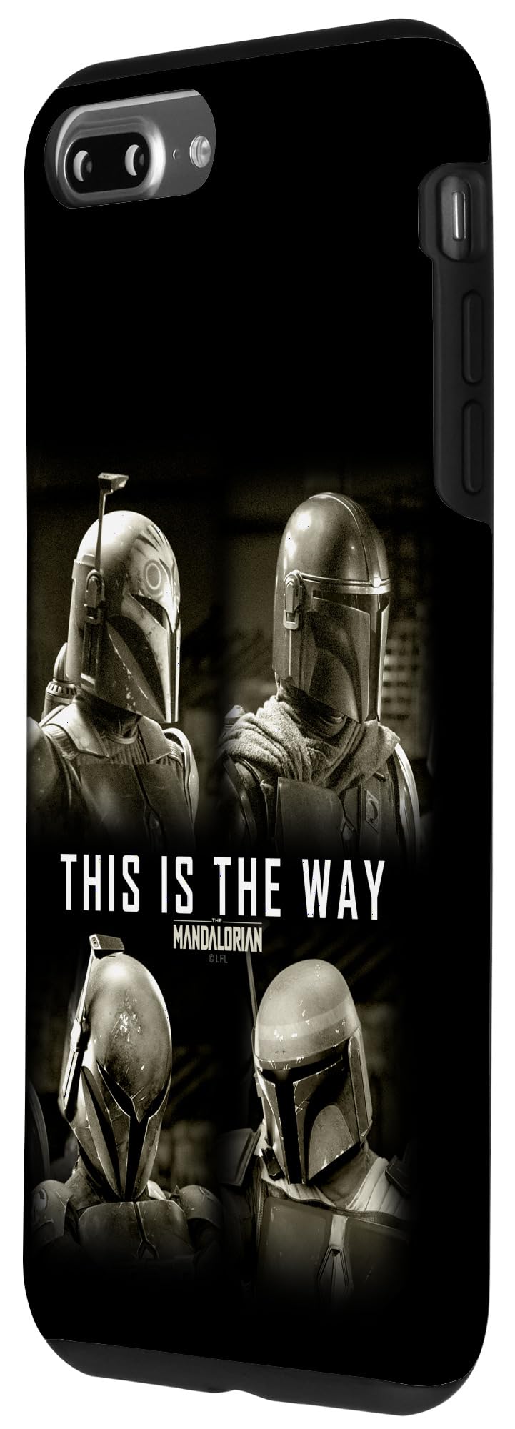 Custodia IPhone 7 Plus/8 Plus Star Wars – The Mandalorian “This Is The Way” - 3