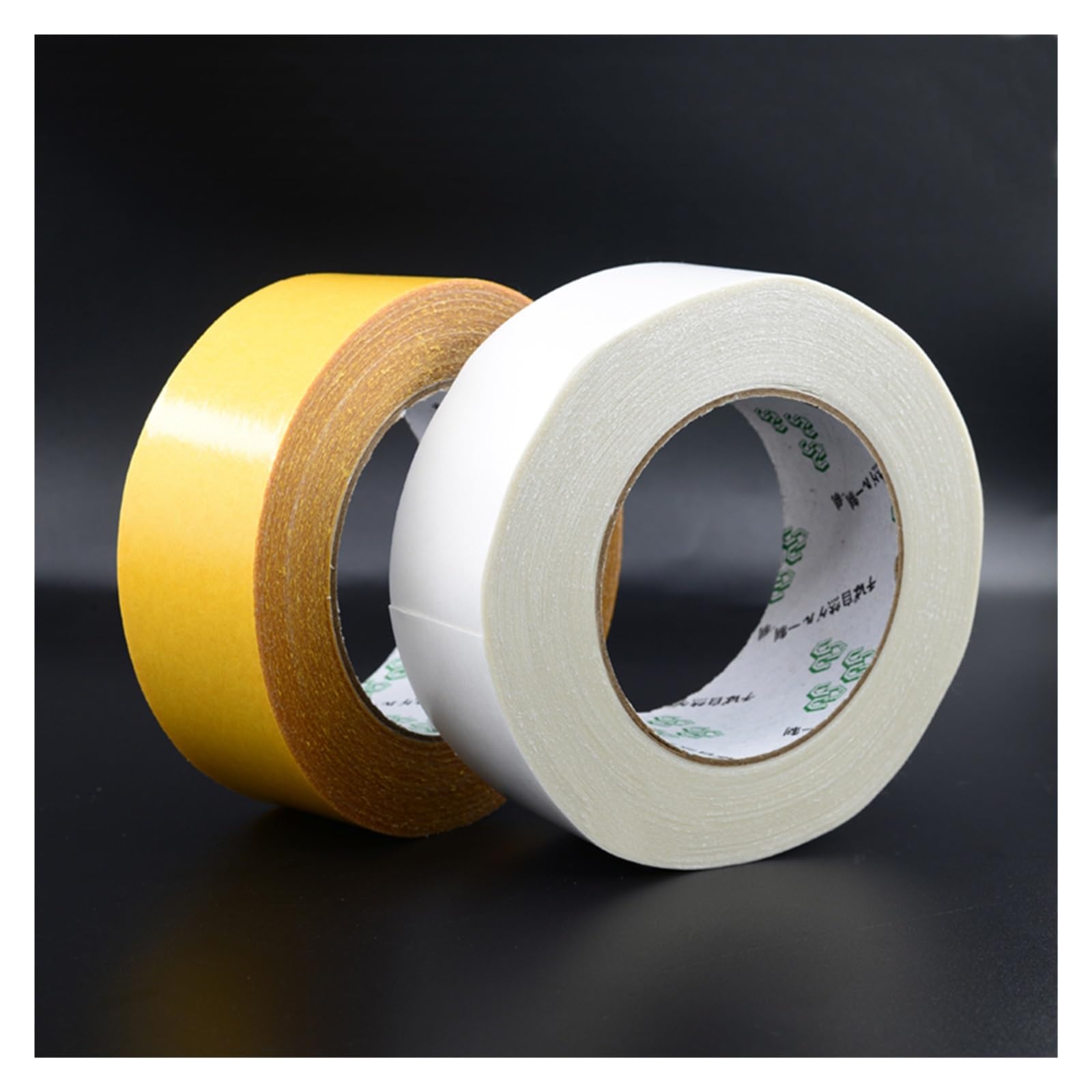 DAVBIR Cinta de Base de Tela de Doble Cara Cinta translúcida de fijación Fuerte Cinta Adhesiva for alfombras de Alta viscosidad súper sin Rastro Impermeable Perfection (Color : Yellow-10M, Size : 30