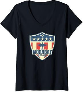 Womens XP-67 Moonbat V-Neck T-Shirt