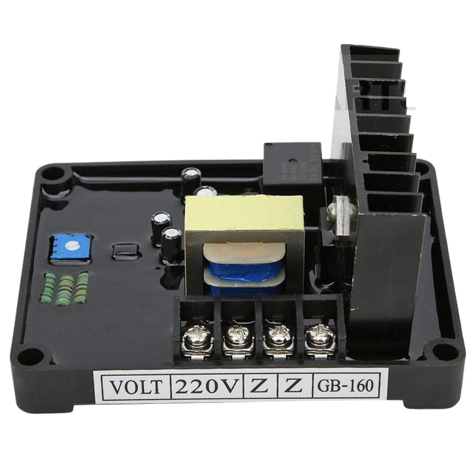 1 Unidad 220V GB160 GB170 380V 30KW Generador Estabilizador AVR Regulador Automático de Voltaje Cepillo Alternador Diésel Corriente(GB170)