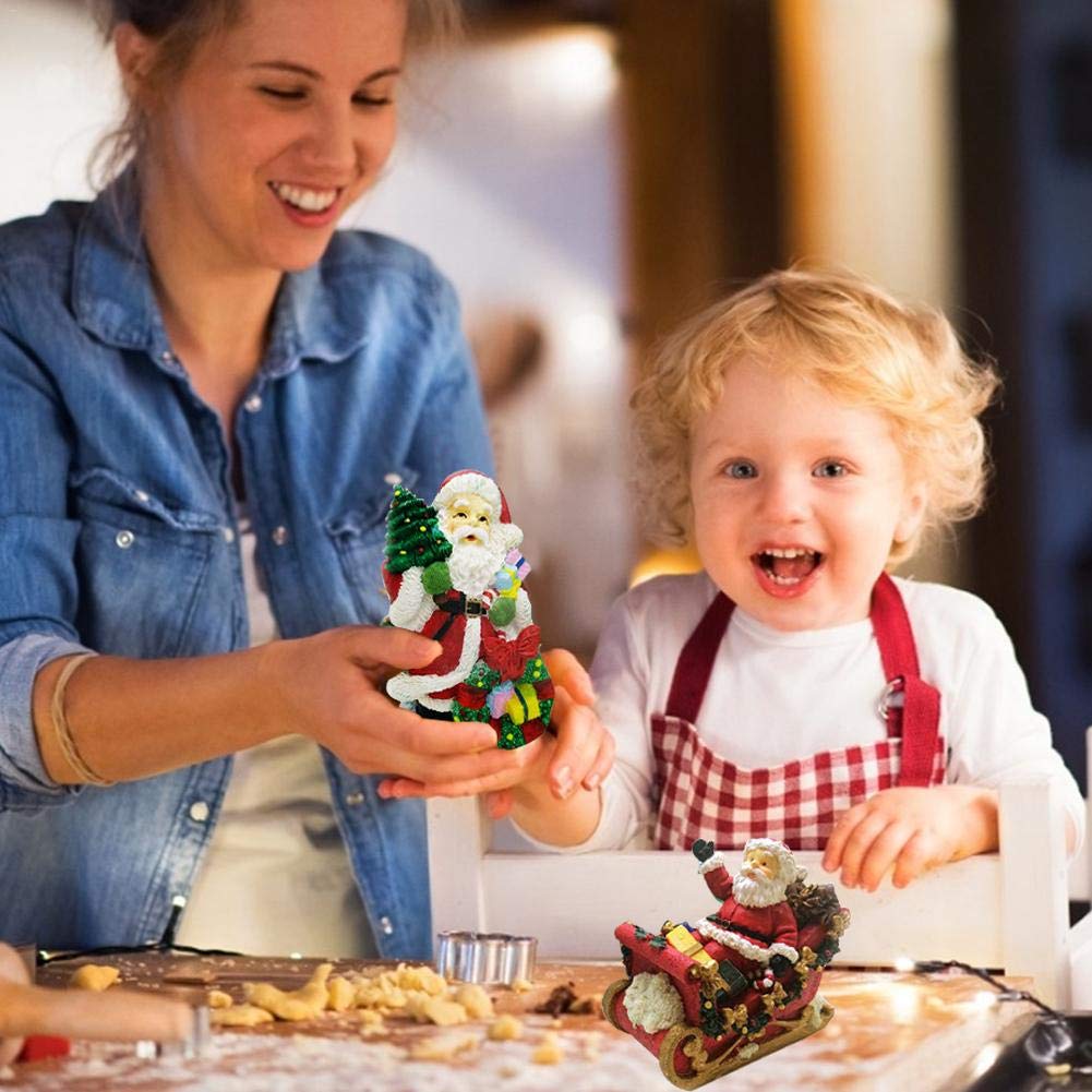 Moule 3D En Silicone Père Noël : Bougie De Noël, Savon, Arôme