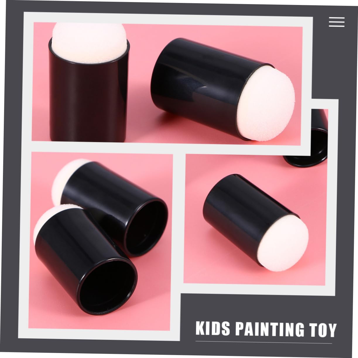 2 Juegos Esponja para Pintar con Los Dedos Juguetes Marcadores De Puntos Manualidades Manualidades para Los Pintan Juguete Embadurnadores De Tinta 30 Piezas * 2