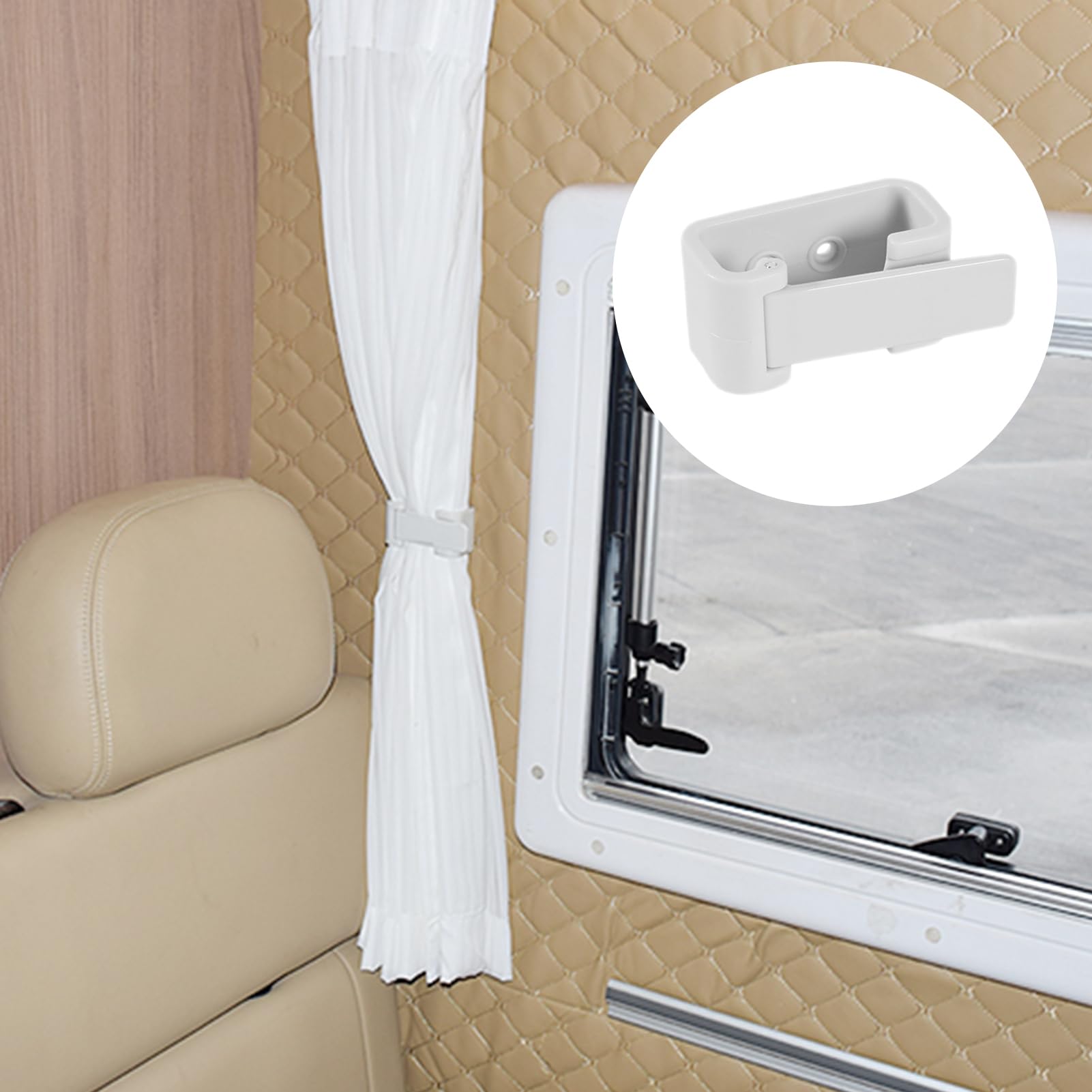 Boucle De Rideau En Camping-Car, 2 Pièces, Attaches De Rideau