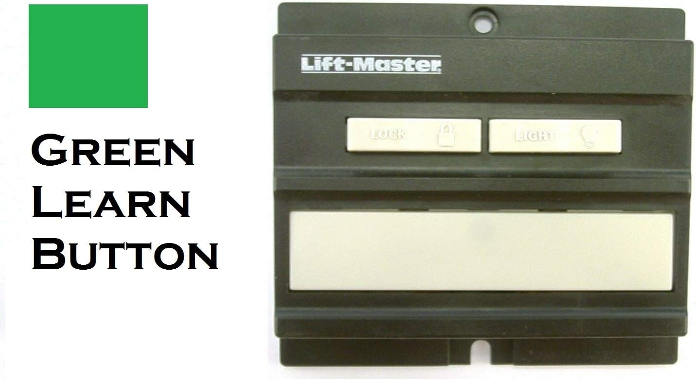 LiftMaster 58LM 2-Wire Garage Door Opener Wall Control Panel Part # 41A4202A Green Learn Button