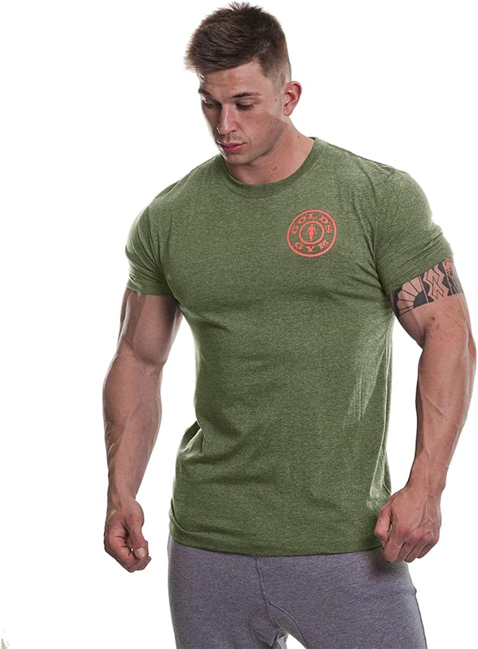 Gold's GymMen's Basic Left Breast T-Shirt