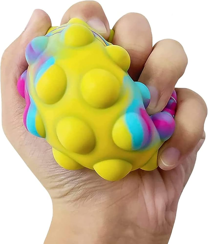 Amazon | プッシュポップ スクイーズ 2個6cm ランダムカラー指定不可