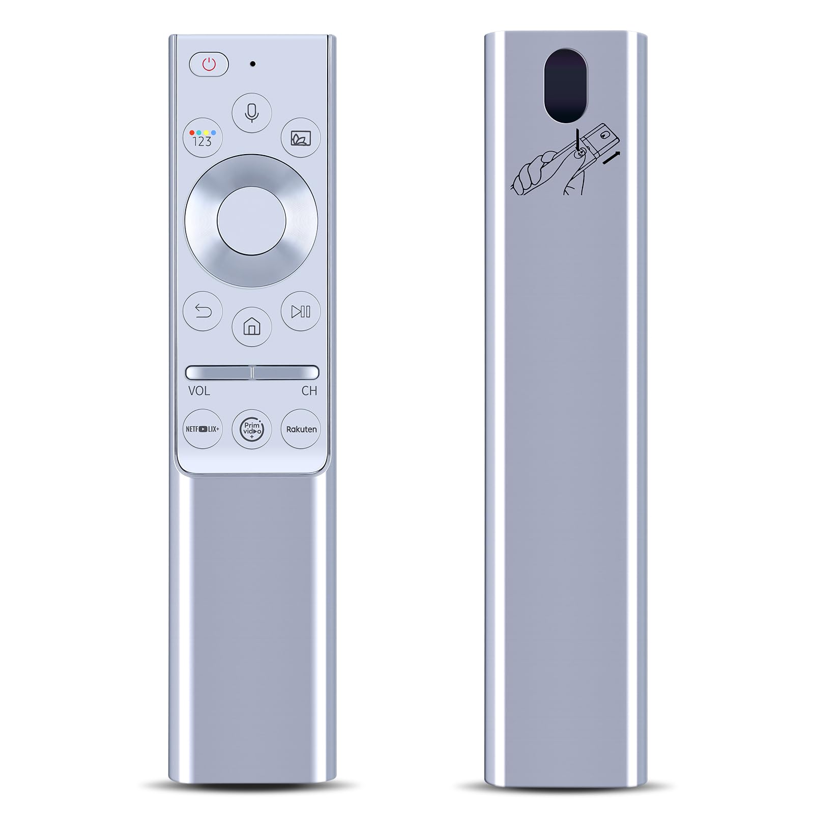 Nuovo BN59-01327B Telecomando vocale compatibile per Samsung Smart TV QLED QLC QLF RMCRMT1CP1 BN59-01311G BN59-01311B