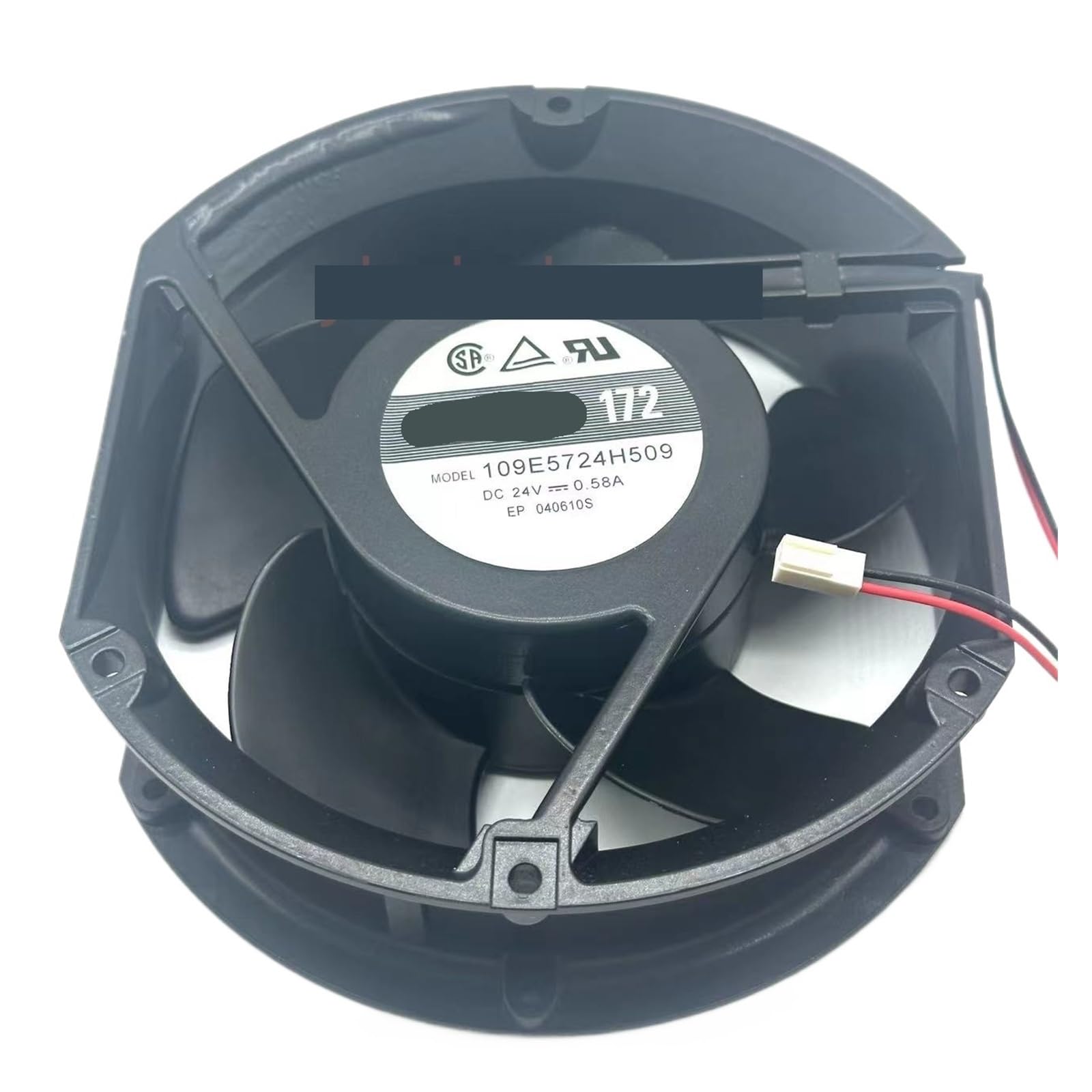 QNEZIQTMH 109E5724H509 DC 24V 0.58A 172x150x51mm 2-Wire Server Fan