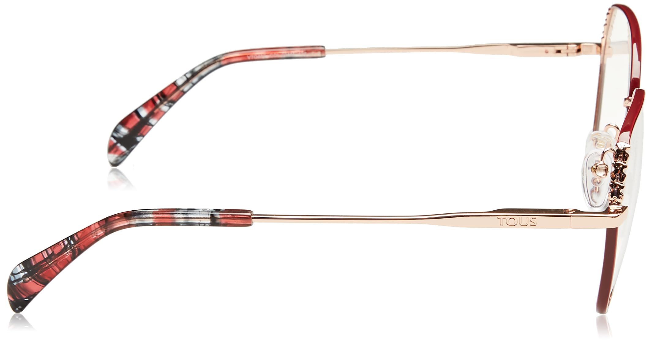 DE RIGO VISION ESPAÑA OPT.FRAMES TOUS - MAT: Stainless steel-C: SHINY COPPER GOLD WITH COLOURED PARTS D: 135x17 / Female