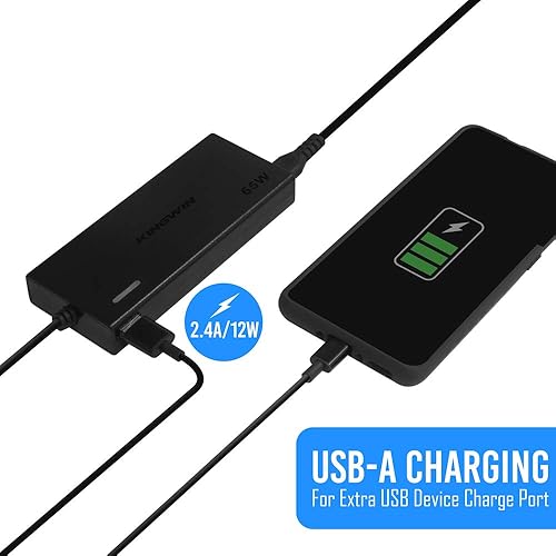 Miniatura 7 de Cargador USB C para portátil tipo C para ThinkPad T480 480s 580 S, Yoga C930 940 740 730S 65W 45W Chromebook, Apple MacBook Pro, Acer Asus, Lenovo