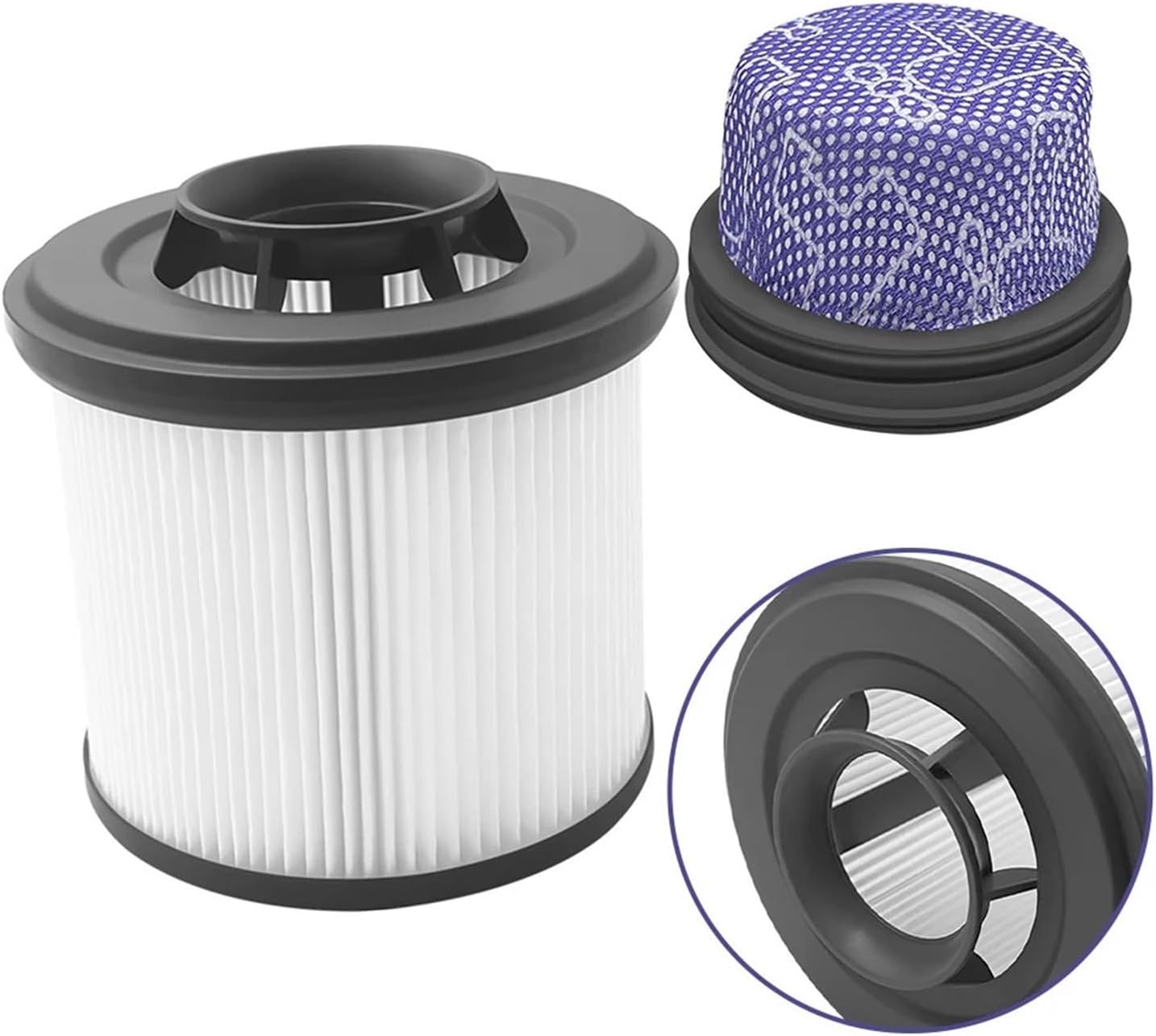 HEPA Filter With Pre-filter，Compatible For DREAME，Z20 Z30 Z40 Station Vacuum Cleaner Home Improvement Cleaning Tools Replacement Filter Kit