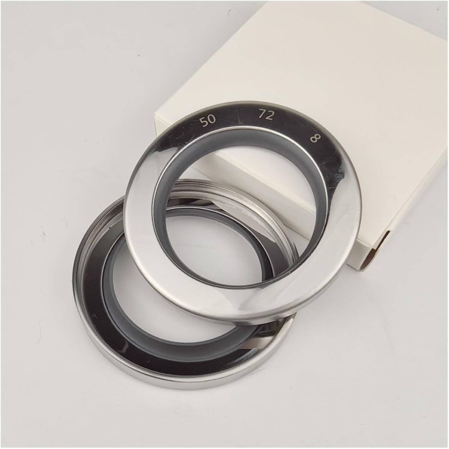 1pcs ID:80/85/90//105/110mm304stainless Steel Shaft Oil Seal 80/85 * 95/100/110 * 8/10/12/13mm 9001 2008(85X110X12)