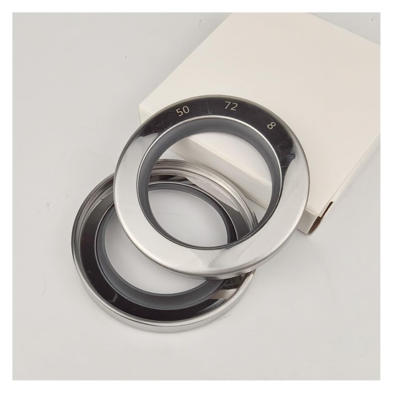1pcs ID:80/85/90//105/110mm304stainless Steel Shaft Oil Seal 80/85 * 95/100/110 8/10/12/13mm 9001 2008(85X110X12)