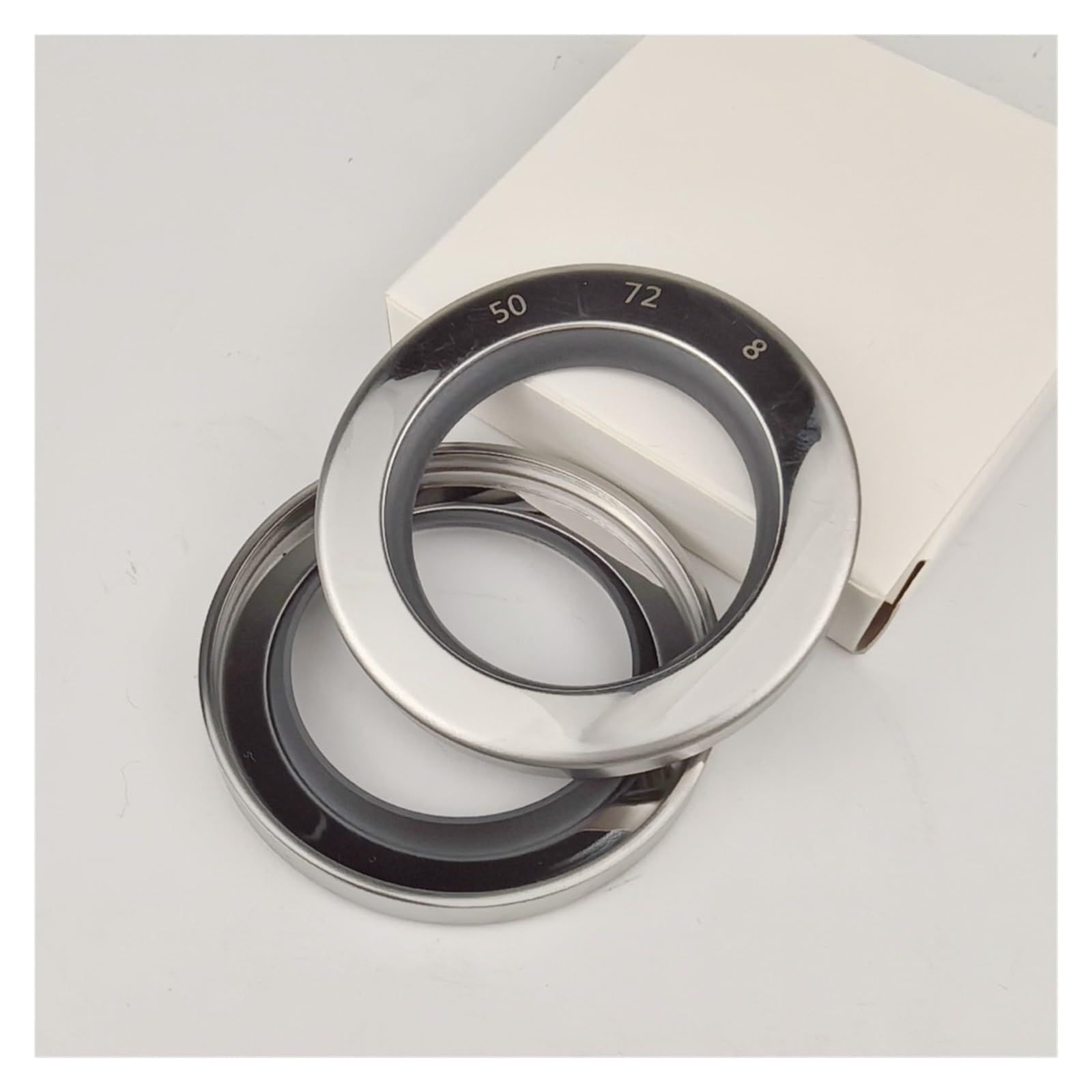 WPOIYHGBY 1pcs ID:80/85/90//105/110mm304stainless Steel Shaft Oil Seal 80/85 * 95/100/110 8/10/12/13mm 9001 2008(110X135X10)