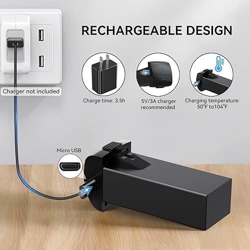 Miniatura 5 de Ruko F11MINI Batería de vuelo inteligente de repuesto, batería de iones de litio de 7.6 V 2100 mAh con un cable de carga