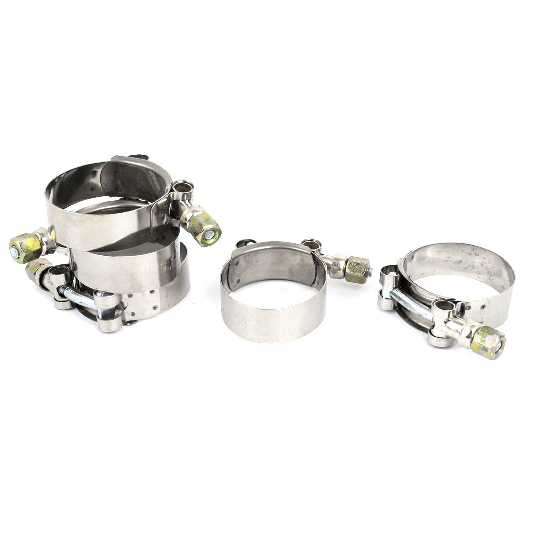 Aexit 5 Pcs Hose Clamps Stainless Steel 2