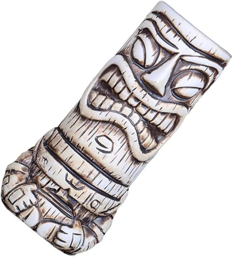 NUOBESTY Taza de café de cerámica Tiki de 17.9 fl oz, tazas de cóctel, tazas de cerámica hawaiana para fiesta, vasos tropicales para boda, disponible en Yaxa Peru