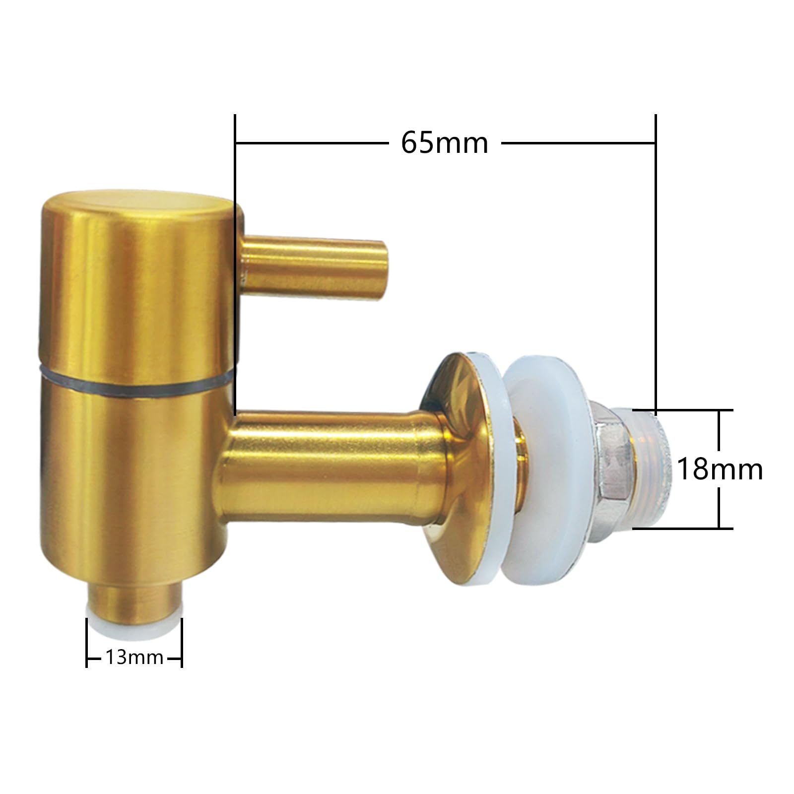 Rubinetto Erogatore In Rame Dorato Per Botti E Dispenser, Con Filtro Integrato, Per Bevande Calde E Fredde, Birra, Succhi, Acqua, Elegante - 3