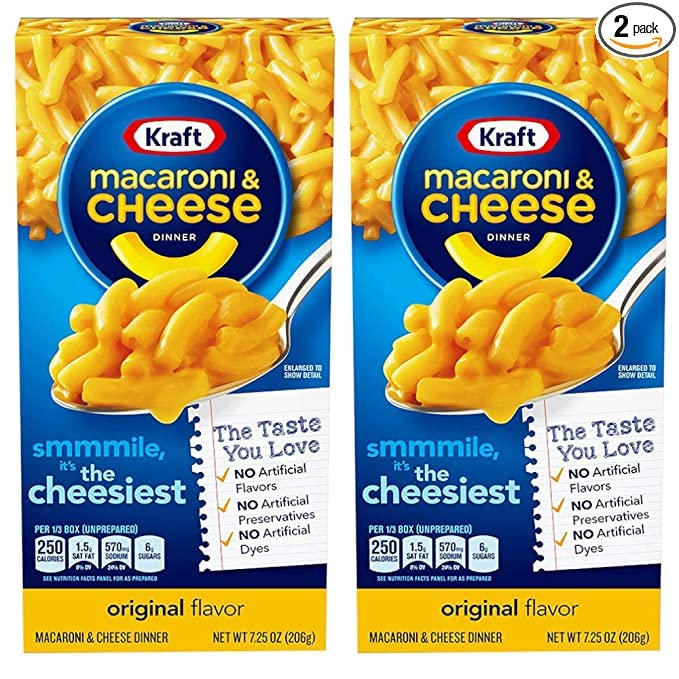 See full amazon price history chart for Kraft Macaroni & Cheese Dinner, Original Flavor 206 g (Pack of 2) Kraft Macaroni & Cheese Dinner, Original Flavor 206 g (Pack of 2) (B09WYRP1QC) Amazon Price History, Amazon Price Tracker