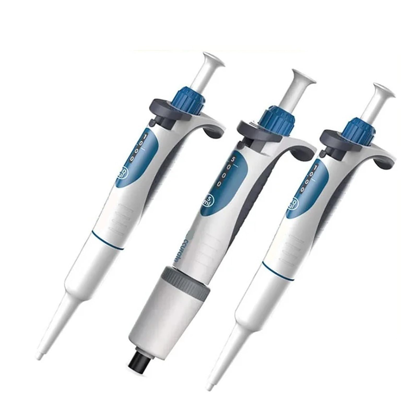 Pipeta laboratoryjna, 1 szt., pipeta laboratoryjna, cyfrowa, regulowana pipeta, z końcówkami (500-5000ul)