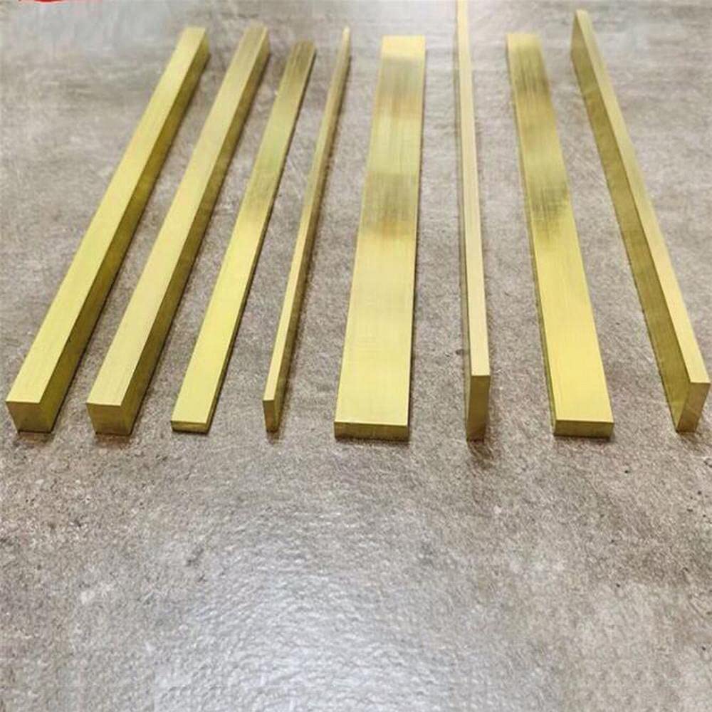 2 STUKS H59 Messing Platte Bar Plaat Massieve Metalen Strip 10/15/20/25/40mm Breedte 4mm Dikte 300mm Lange Messing Strip (10mm x 4mm x 300mm) (Size : 20mm x 4mm x 300mm