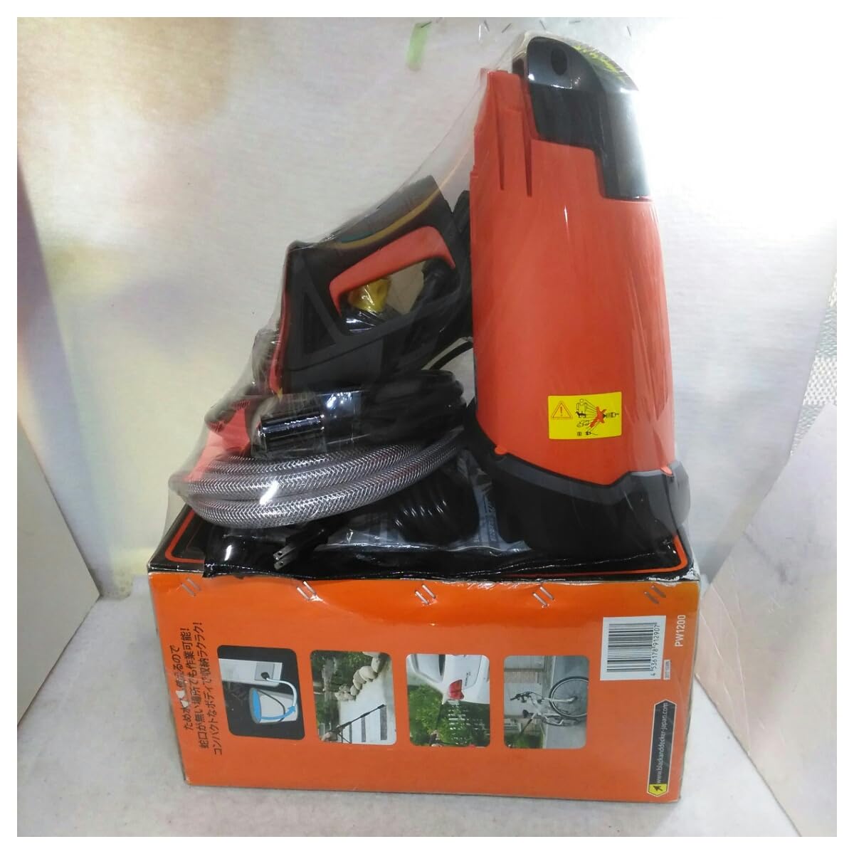 Amazon.co.jp: BLACK+DECKER 高圧洗浄機 PW1200 - : DIY・工具・ガーデン