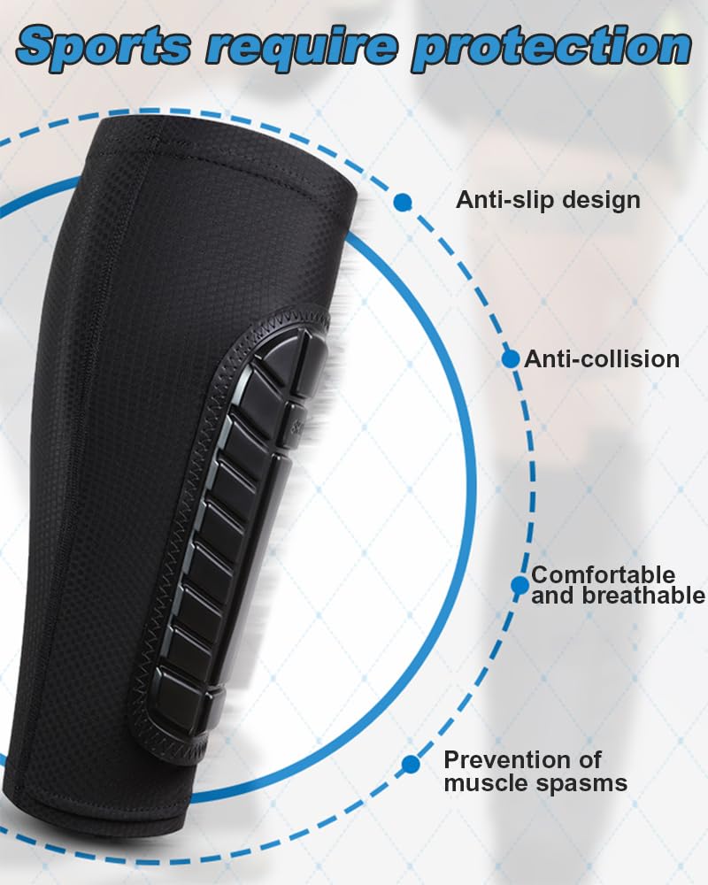 Parastinchi Calcio Bambino - Coppia Protettiva Professionale Antiurto Per Polpacci