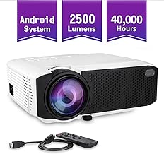 Projector Supporting Compatible Smartphone E400 Android White