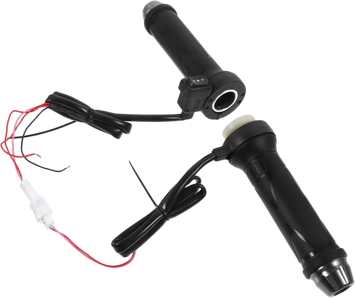 Alipis 2pcs Motorcycle Heating Handlebars Heated Grips Handlebar Risers for Cold Weather