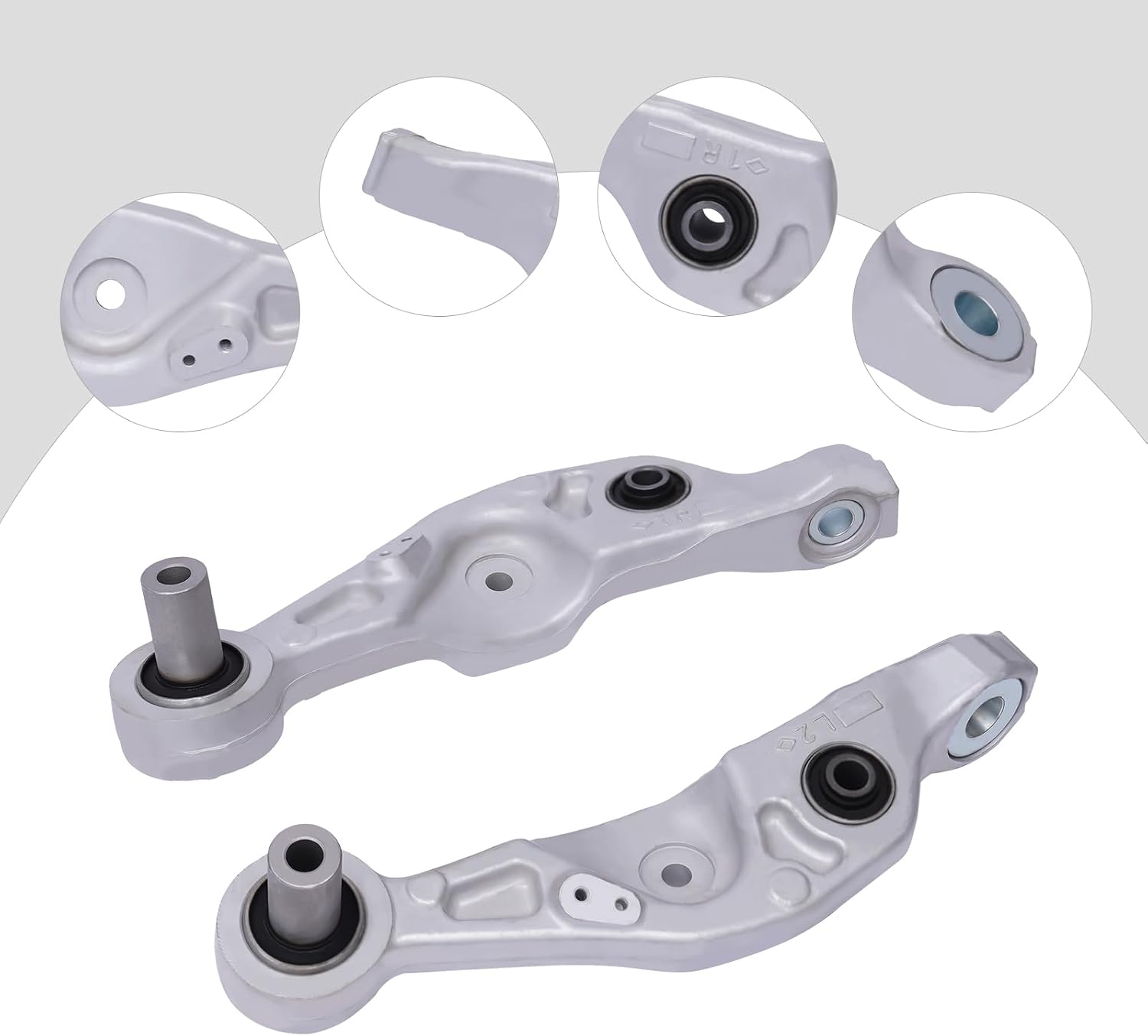 Control Arms 102-7632 4862050070 Front Lower Rearward Control Arm Intended for Lexus LS460 2006-2017 LH RH Pair 2pcControl Arm Front