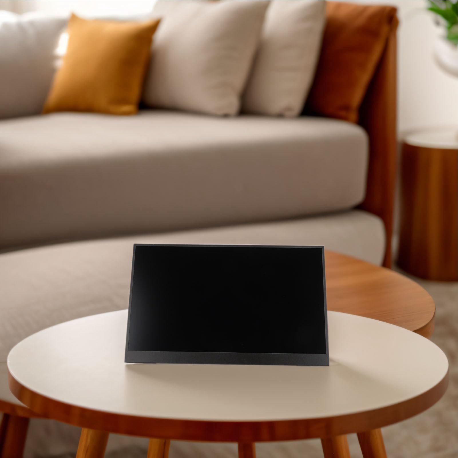Przenośny Wyświetlacz 15,6 Cala, Ekran IPS Full HD 1080P, Wyjątkowo Cienki, Lekki, Wiele Możliwości Podłączenia, Regulowana Podstawa, do Laptopów, Konsol, Prezentacji