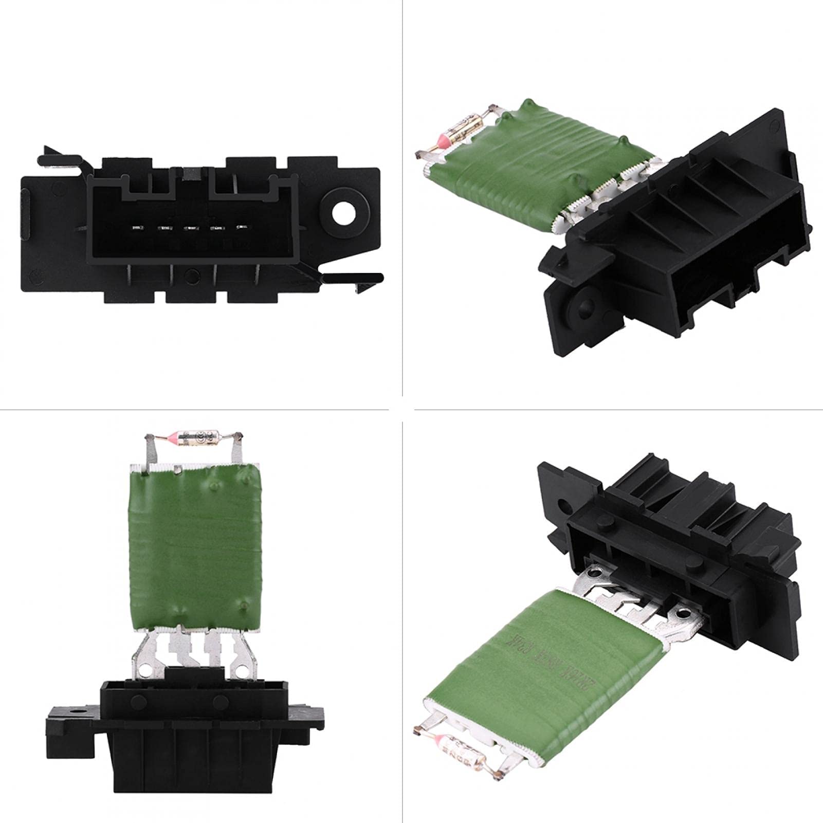 Tyenaza Resistenza Ventola Grande Punto, Resistenza Ventola Ventola Motore riscaldatore con Cablaggio Spina Riparazione Cablaggio per Grande Punto Qubo77364061 95508692