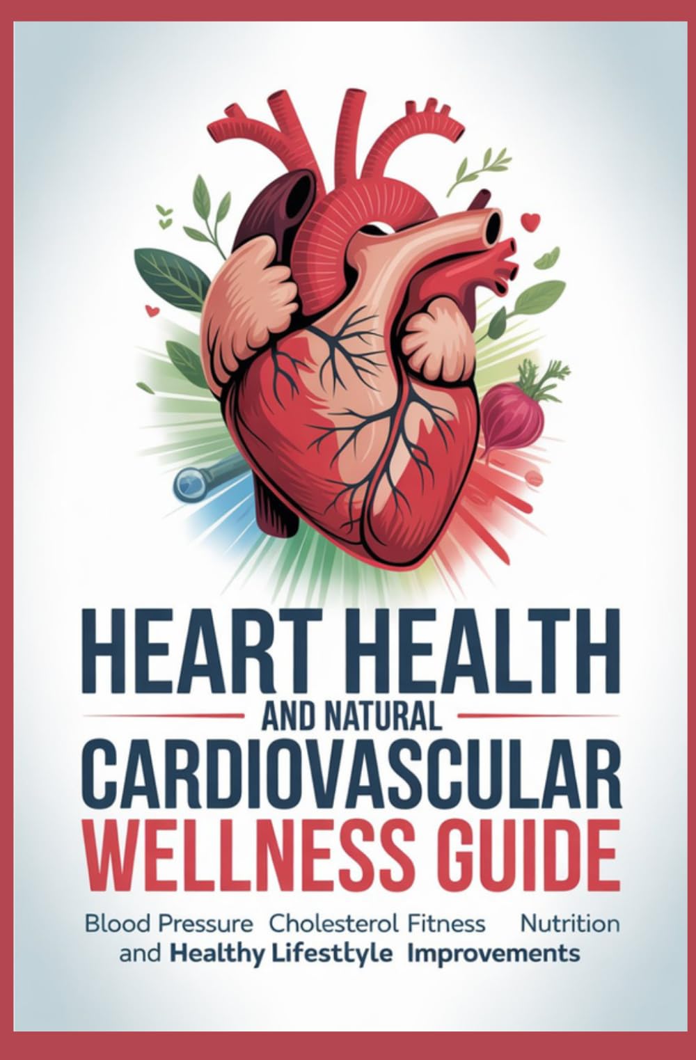 HEART HEALTH AND NATURAL CARDIOVASCULAR WELLNESS GUIDE: Blood Pressure Cholesterol Fitness Nutrition and Healthy Lifestyle Improvements