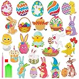 🍭【EINFACH & SPASS】Alle Schritte werden durch Zahlen oder Buchstaben gezeichnet. Wählen Sie einfach den richtigen Diamanten aus und kleben Sie die Diamanten mit einem Stift auf. Diamond painting kleine bilder ist für Kinder ab 6 Jahren und Diamantanfänger einfach. Spielen Sie mit Familie und Freunden und teilen Sie gute Zeiten!