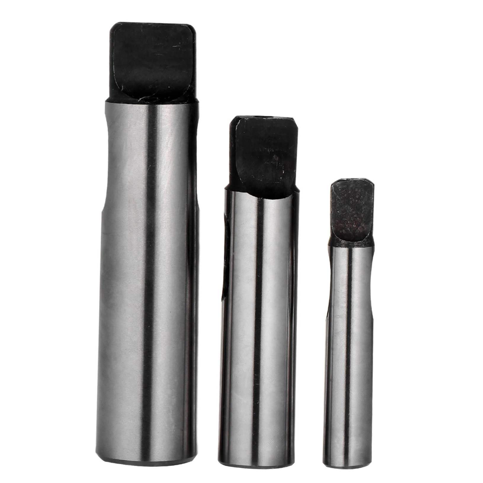 Unomor 3pcs Reducing Drill Chuck Cover Drill Sleeve Milling Cutter for Chuck Drilling Adapter