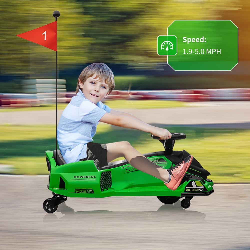 キッズカート Amazon.co.jp: Nasitip 12V キッズ ドリフトカー 子供用 7ah 45W