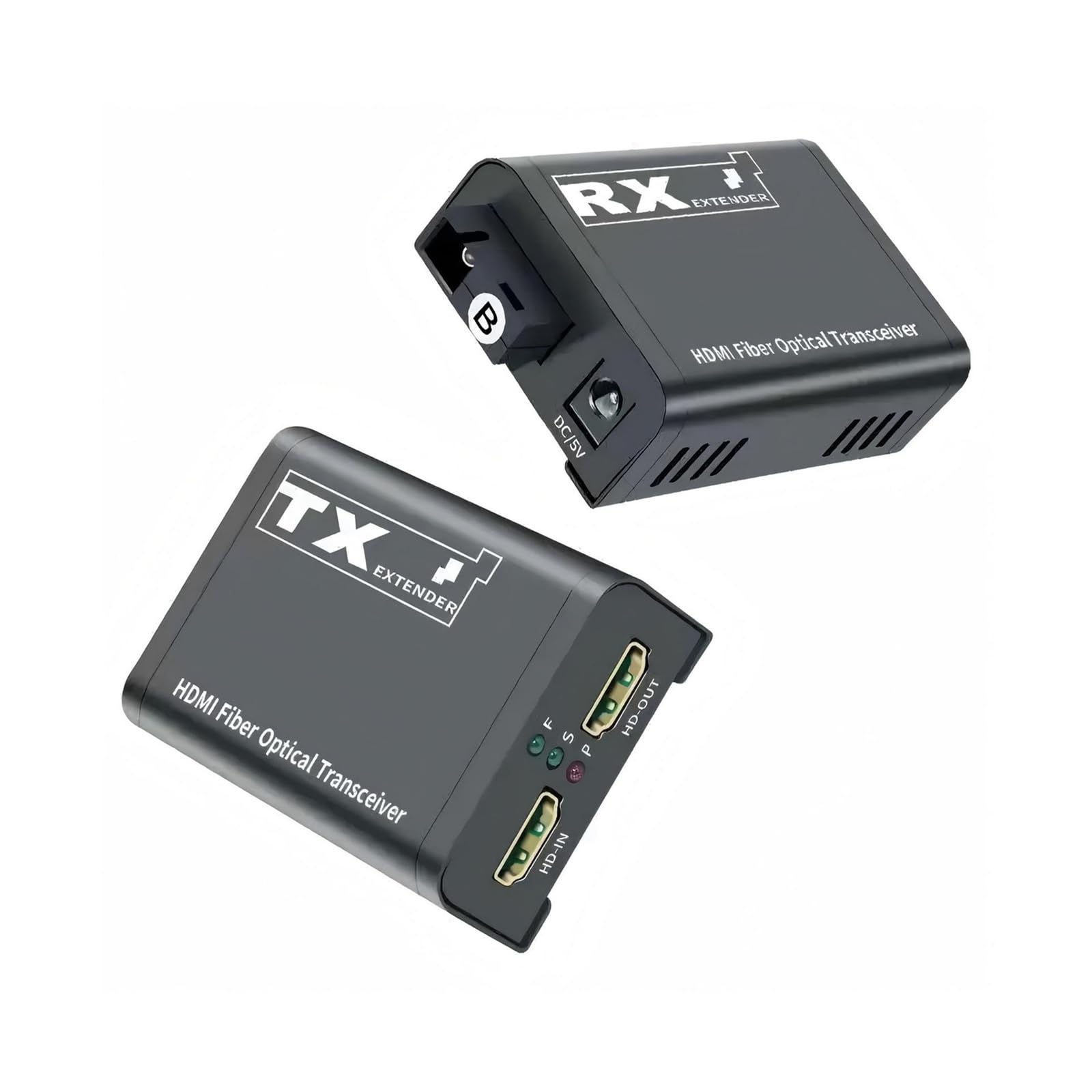 Kit d'extension de Fiber 1080P 3 kilomètre sur Un Seul câble Optique SC