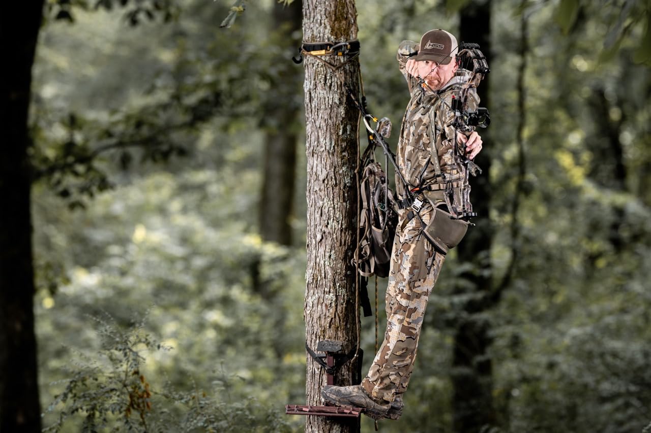 Hunter Safety System Legend Platform: Premium Hunting Gear for Tree Stand & Saddle Hunting - Ultimate Comfort, 360 Mobility, Superior Traction, Hunting Accessories for Deer Stand