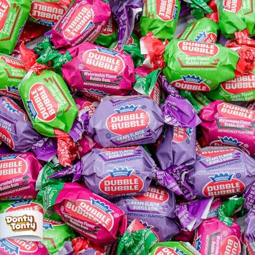 BUBBLE Gum 5 pounds – Bulk Bag, Assorted Fruit Flavors
