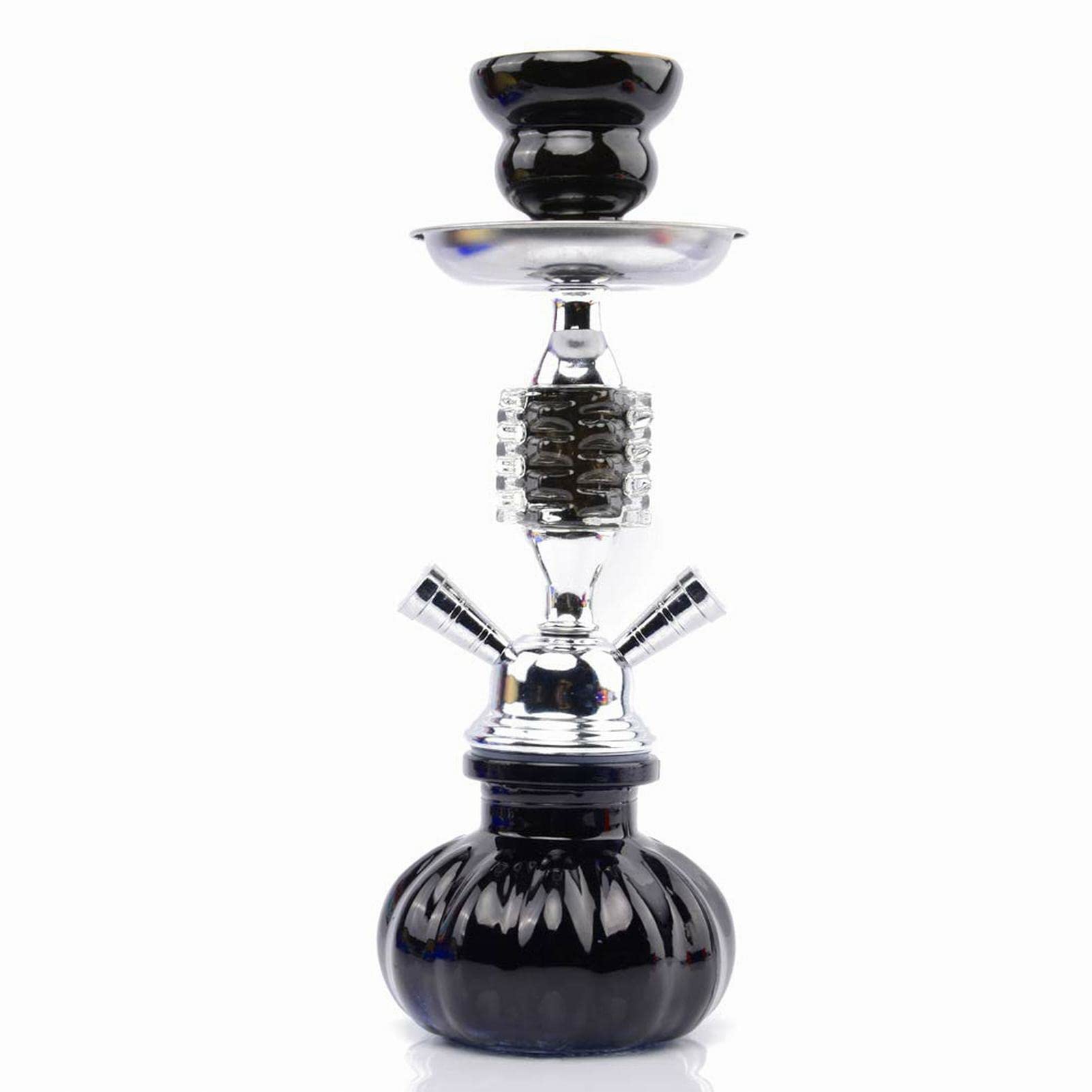 Luxury Modern Glass Shisha Hookah Portable Hookah Set Fácil De Desmontar Y Limpiar Adecuado Para Familias, Bares, Clubes, Bodas, Fiestas, Etc.