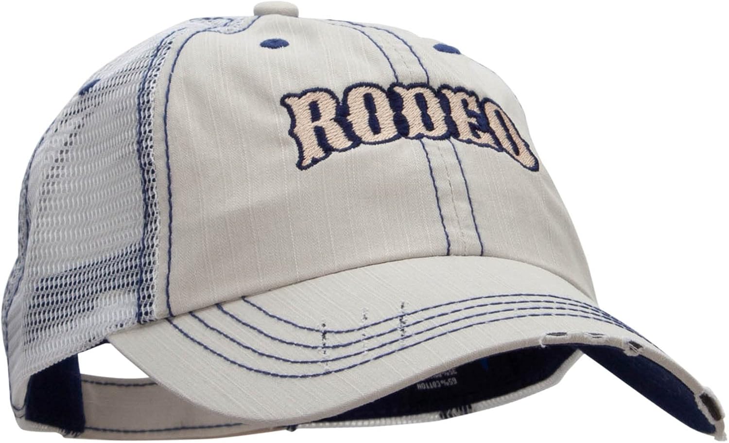 The Rodeo Embroidered Low Profile Special Cotton Mesh Cap